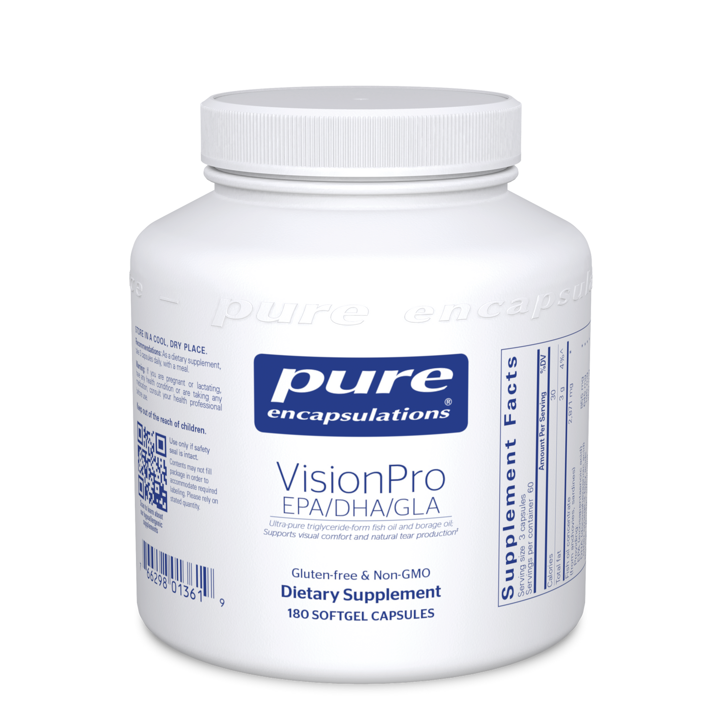 Pure Encapsulations VisionPro EPA/DHA/GLA