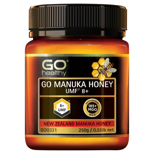 GO Healthy GO Manuka Honey UMF 8+ (MGO 185+) 250g
