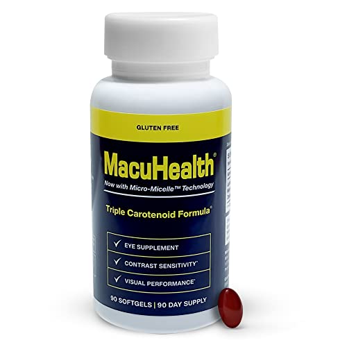 Macuhealth Triple Carotenoid Formula for Adults 90 Softgels