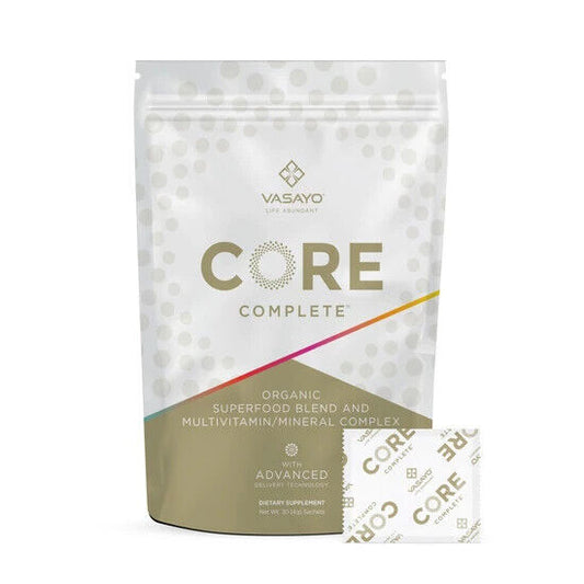 Vasayo Core Complete Organic Superfood Blend Digestive Care 30 Softgels NEW