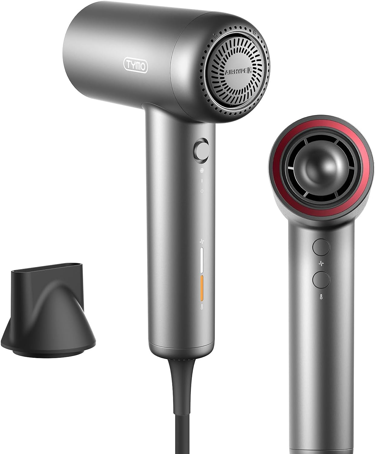 TYMO Hair Dryer, Professional Ionic Blow Dryer for Women, Drying Faster with Less Frizz, Lightweight Compact Hairdryer with Thermal-Control for Home/Travel