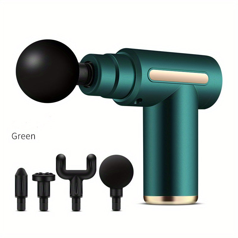 Relieve Muscle Pain Instantly with this Mini Massage Gun - Perfect for Fitness & Neck Massage!