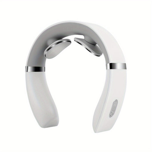 Relax and Rejuvenate with this Intelligent Neck Massage Instrument - 10 Modes, Heating 16 Levels of Deep Tissue Trigger Point Massage!