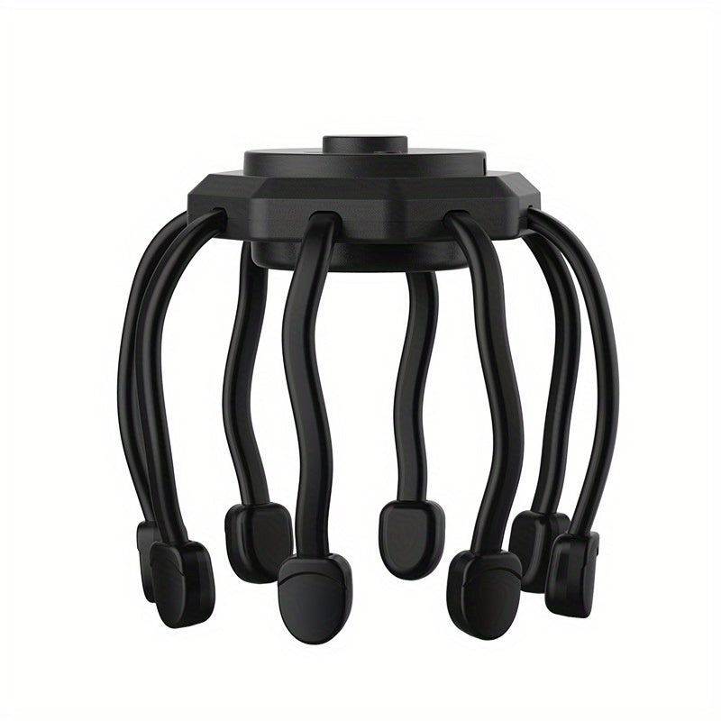 Relax and Rejuvenate with the Cactus Electric Octopus Head Massager!