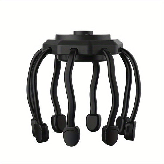 Relax and Rejuvenate with the Cactus Electric Octopus Head Massager!