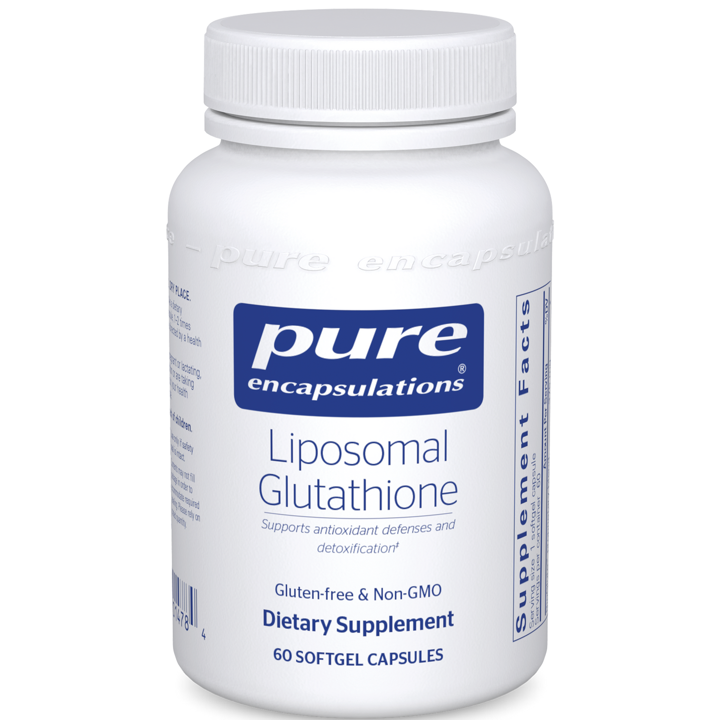 Pure Encapsulations Liposomal Glutathione 60 softgels