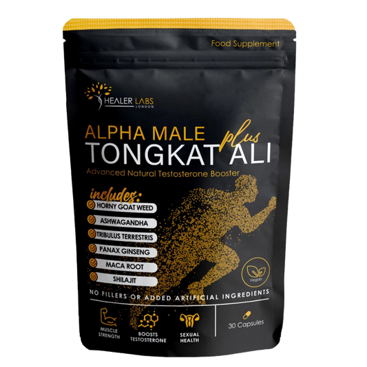 Tongkat Ali Plus Ashwagandha, Horny Goat Weed, Tribulus Terrestris, Cistanche, Shilajit, Maca & Ginseng