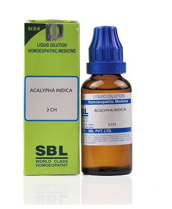 Acalypha Indica Homepathy Dilution 6C, 30C, 200C, 1M