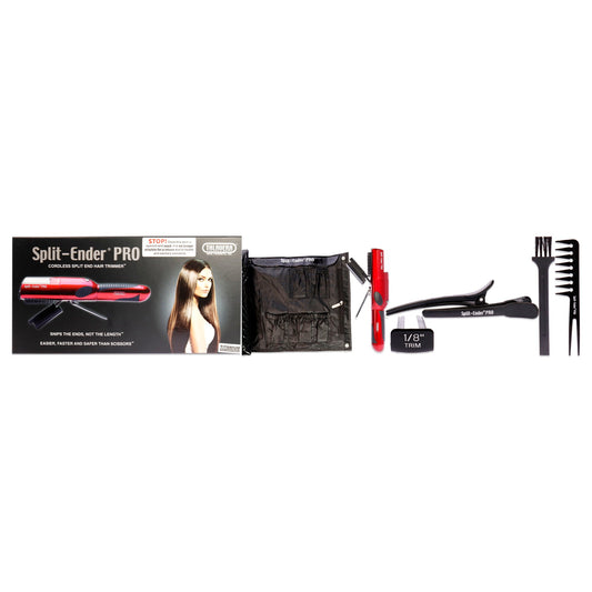 Split-Ender Pro Cordless Hair Trimmer - Metallic Red by Split Ender for Women - 1 Pc Hair Trimmer