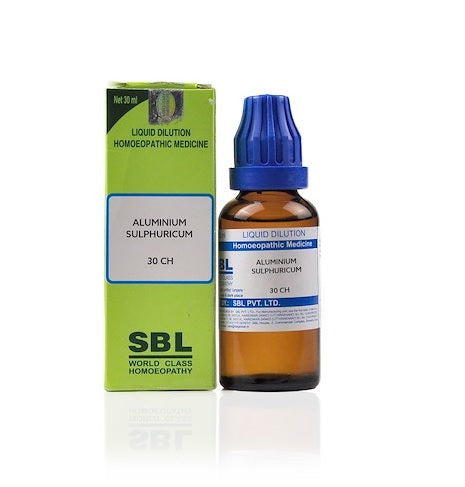 Aluminium Sulphuricum Dilution 6C, 30C, 200C, 1M, 10M, CM