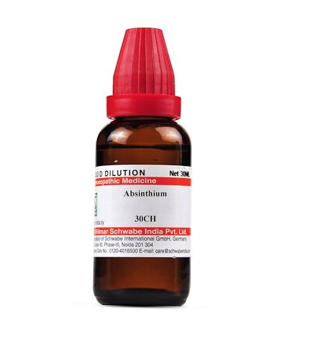 Absinthium  Homeopathy Dilution 6C, 30C, 200C, 1M, 10M