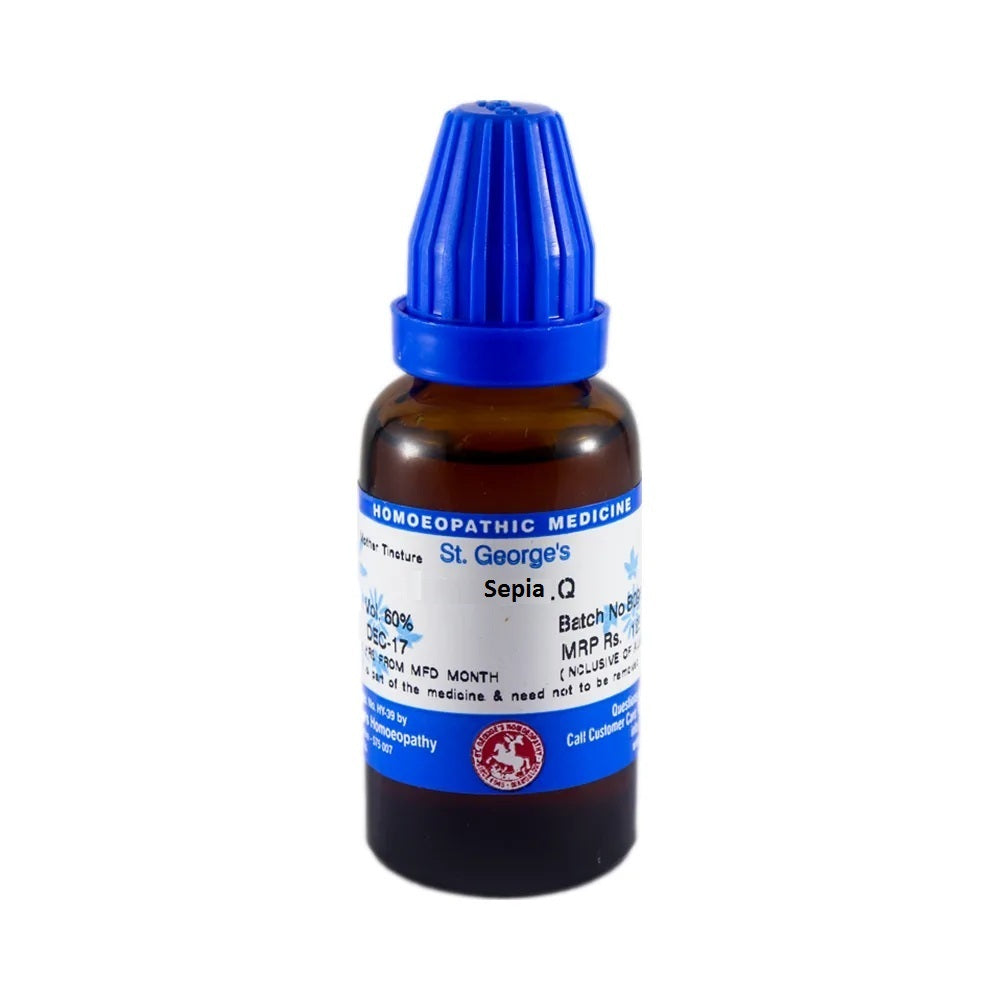 Sepia Homeopathy Mother Tincture