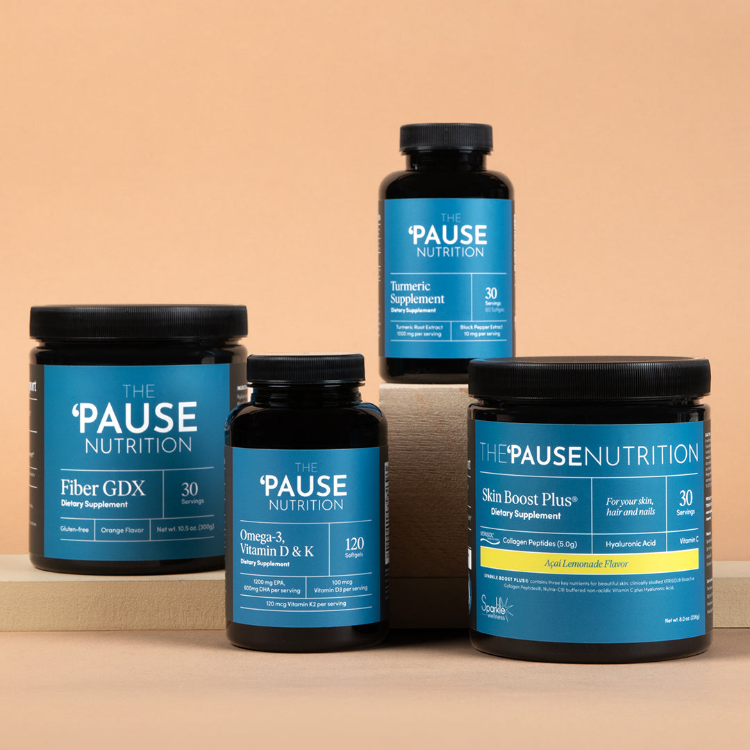 Ultimate Pack - Fiber GDX, Omega-3 + Vitamin D3 & K2, Skin Boost Plus collagen, Turmeric