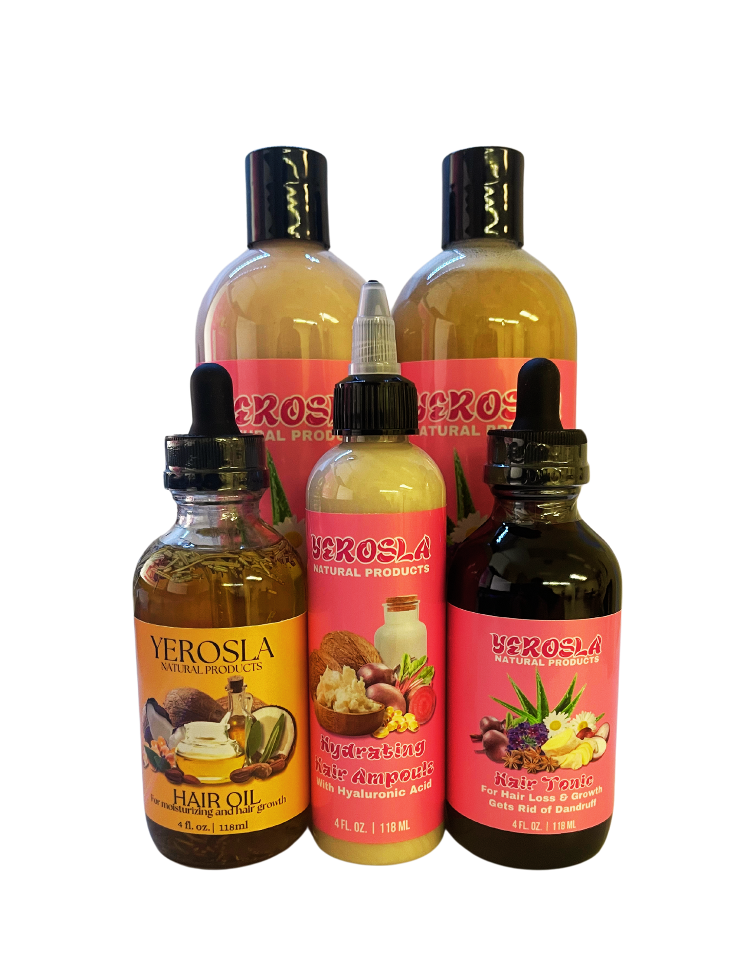 Red Beetroot Shampoo & Conditioner for hair loss and growth