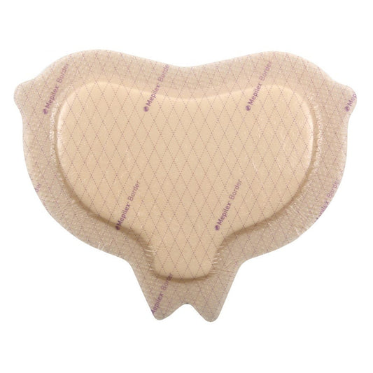 Mepilex Border All-in-One Bordered Foam Dressing: 10 Count, 6.3" x 7.9" 24724925