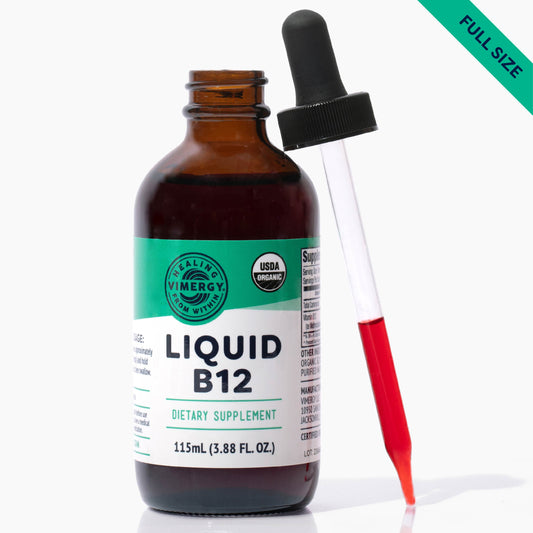 Organic Liquid B-12 Vimergy Supplements Vitamins |pdp_img_gallery_115ml