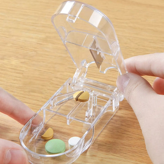 Safety Shield Pill Cutter and Medicine Case. Shop Pillboxes on Mounteen. Worldwide shipping available.