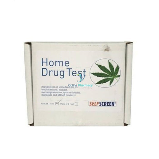 Selfscreen Home Drug Urine Test -  1/2 Pack