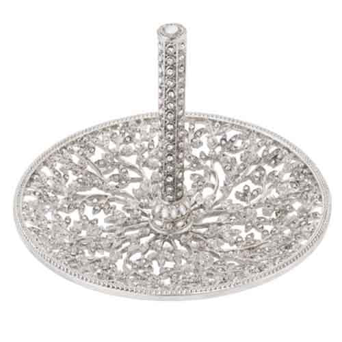 Silver Isadora Ring Holder by Olivia Riegel