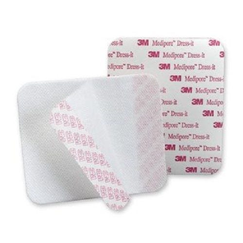3M Medipore 2955 Retention Bandage Soft Cloth 37/8 X 77/8 Inch, Box of 25